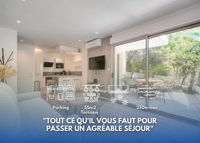 Daire Le Greg - Terrasse - Parking - Vca Cannes